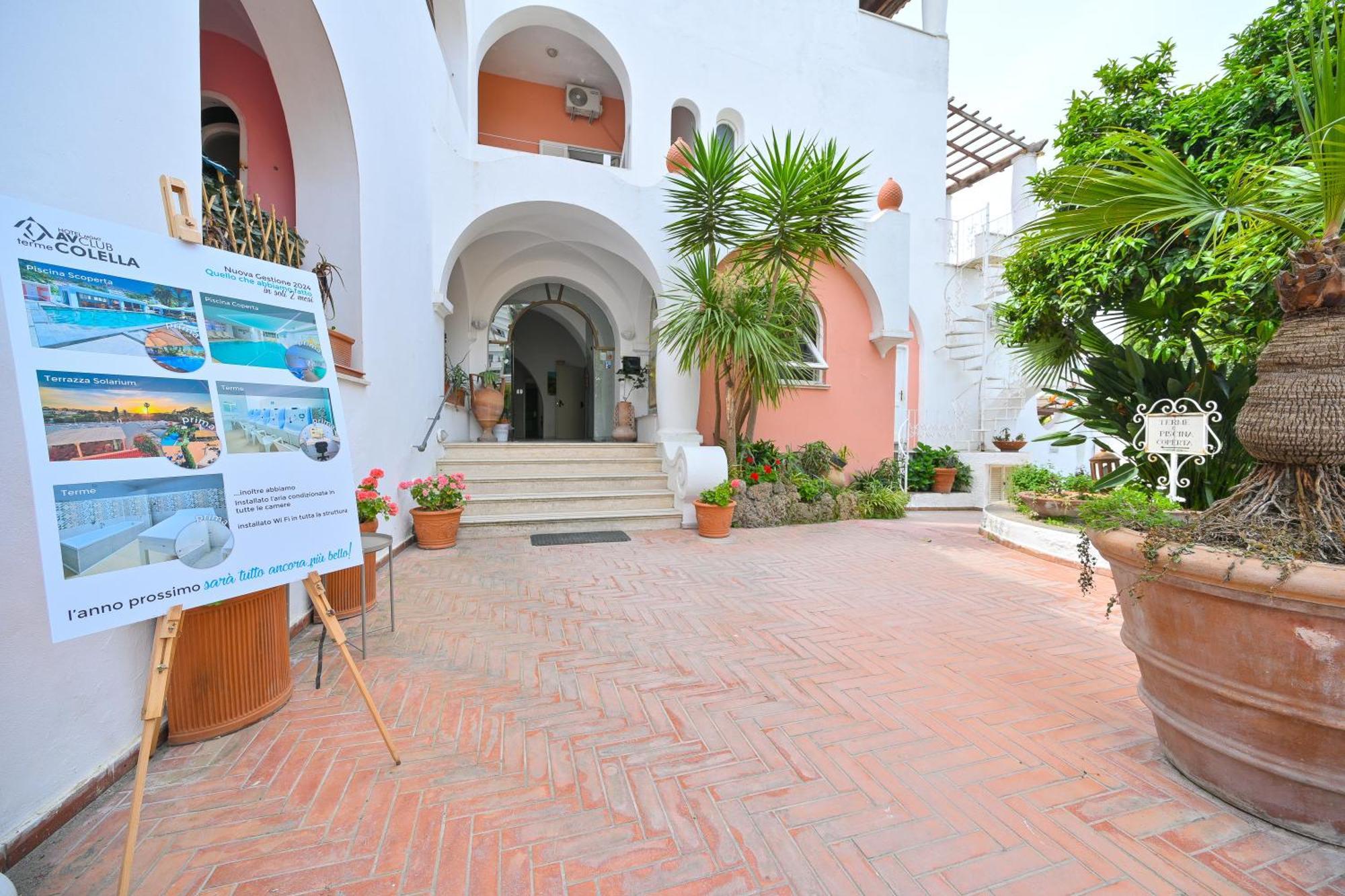 Av Club Terme Colella Hotel Forio  ภายนอก รูปภาพ